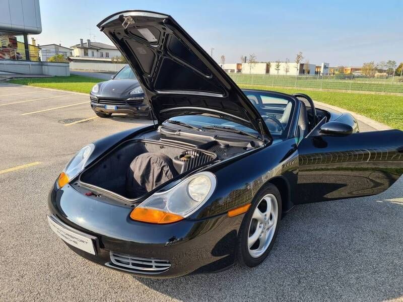 Gebraucht Porsche Boxster 220 PS (161 kW) 2000 Schwarz Cabrio