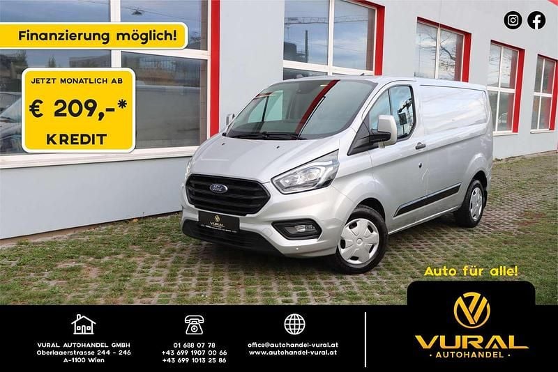 Silber Gebraucht 2021 Ford Transit Custom Trend Van | € 16.890 (Guter Preis) - Bild 1/4