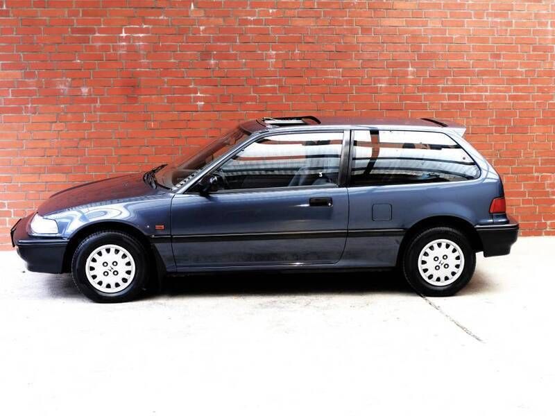 Gebraucht Honda Civic 94 PS (69 kW) 1991 Blau Limousine