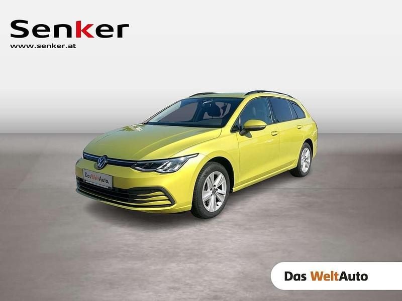 Mittelgelb metallic Gebraucht 2023 VW Golf VIII Life Kombi | € 20.890 (Fairer Preis) - Bild 1/4