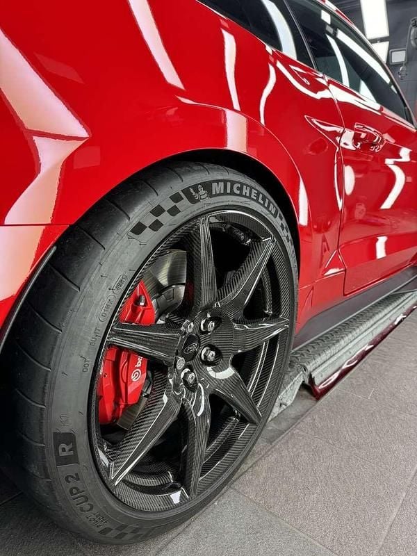 Gebraucht Ford Mustang 460 PS (338 kW) 2021 Rot Coupé