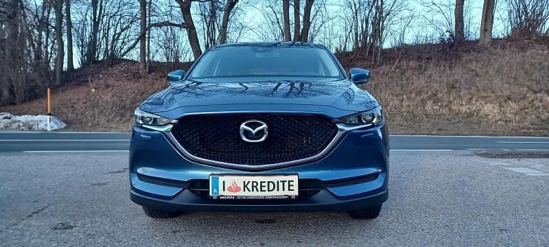 Gebraucht Mazda CX-5 150 PS (110 kW) 2020 Blau SUV