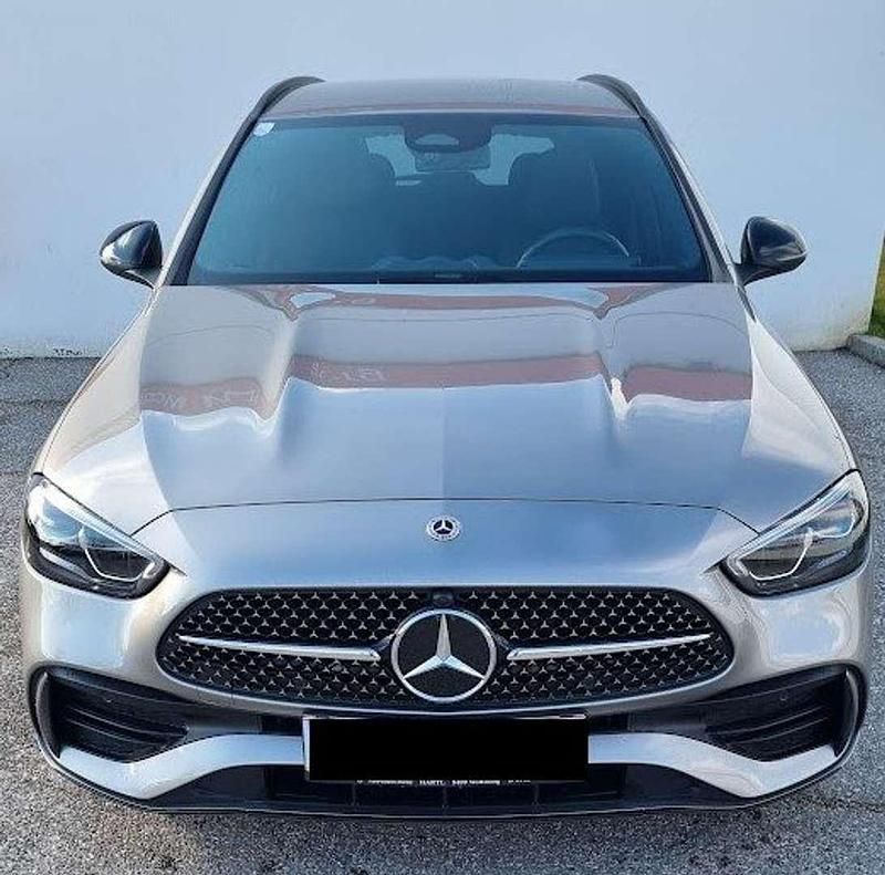 Beige Gebraucht 2022 Mercedes C300e AMG line Kombi | € 37.500 (Guter Preis) - Bild 1/4