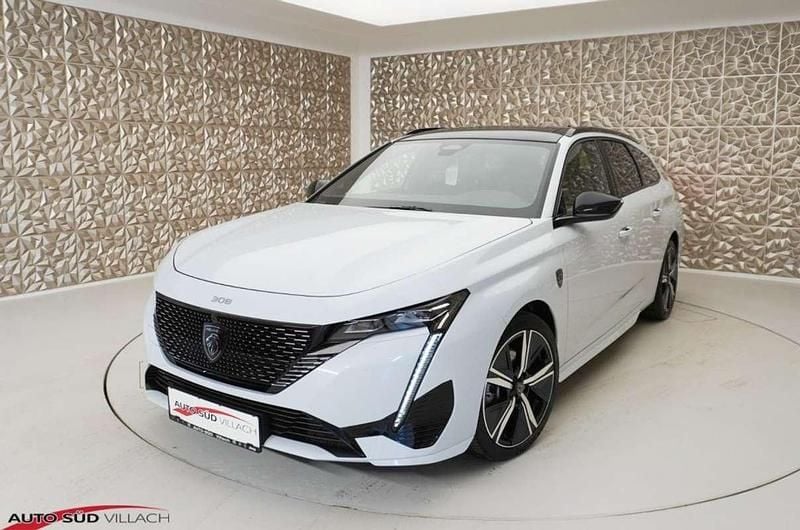 Neu Peugeot 308 SW GT 131 PS (96 kW) 2025 Schwarz Kombi
