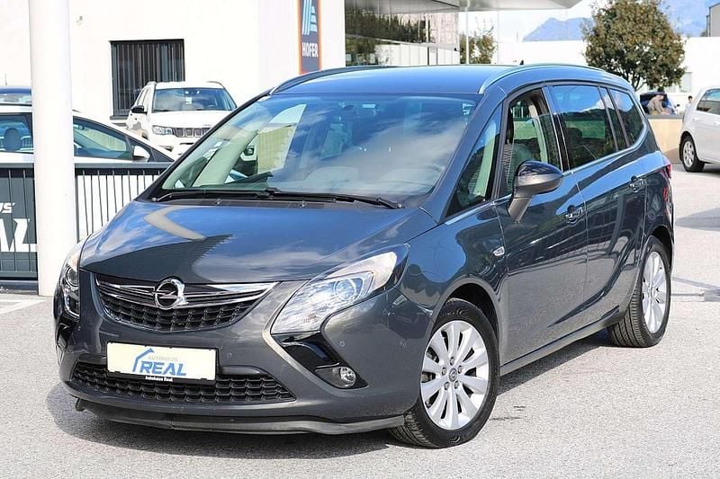 Grau Gebraucht 2013 Opel Zafira Tourer Cosmo Van / Kleinbus | € 11.290 - Bild 1/4