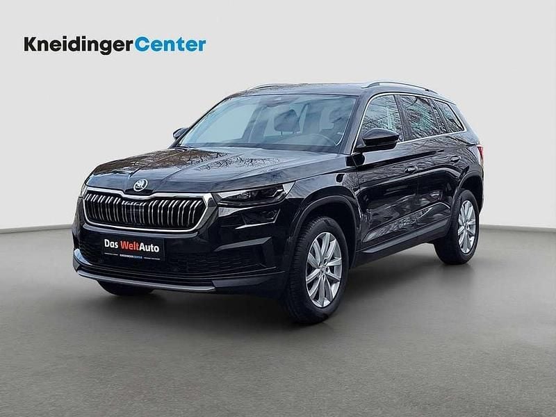 Gebraucht Skoda Kodiaq Style 150 PS (110 kW) 2022 Schwarz  metallicperleffektno SUV