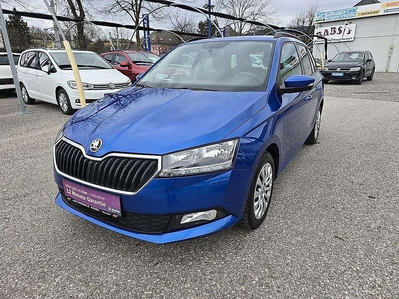 Gebraucht Skoda Fabia 95 PS (69 kW) 2021 Blau Kombi