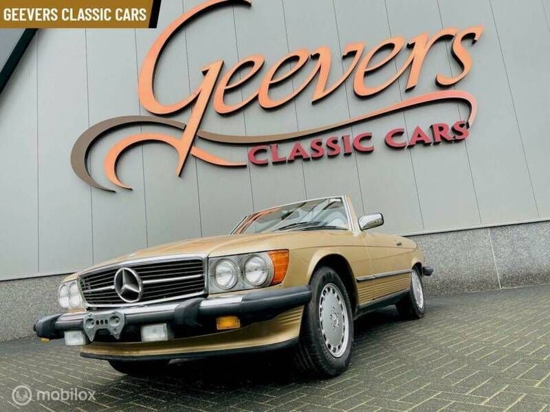 Braun Gebraucht 1988 Mercedes 560 Cabrio | € 26.500 - Bild 1/4
