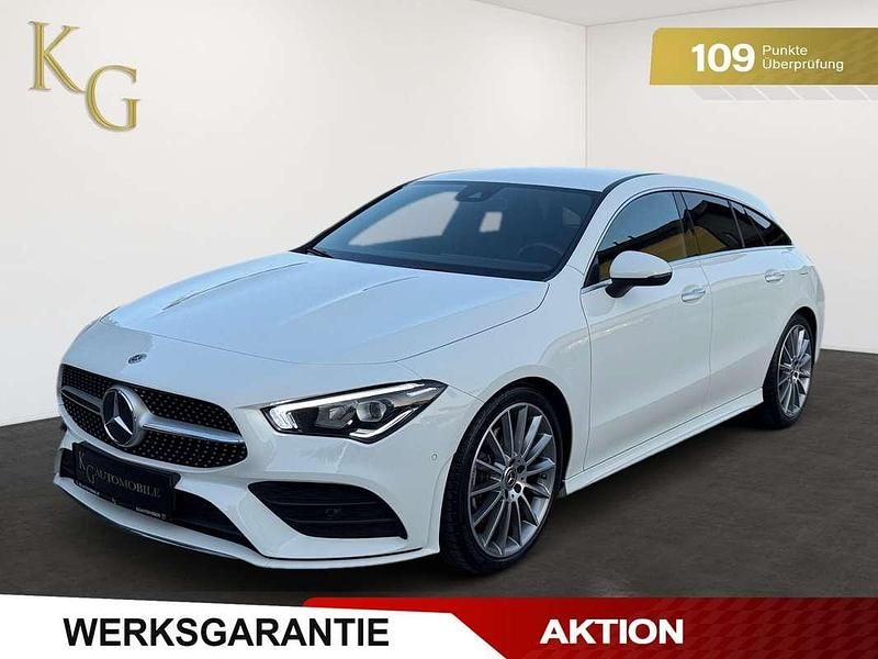 Weiß Gebraucht 2022 Mercedes CLA200 AMG line Kombi | € 36.990 (Fairer Preis) - Bild 1/3