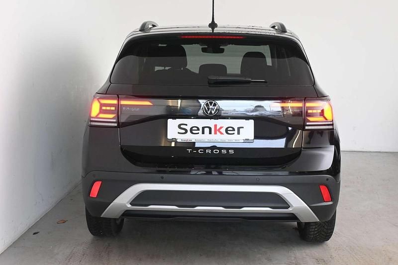 Gebraucht VW T-Cross 95 PS (69 kW) 2024 Schwarz  metallicperleffektno SUV