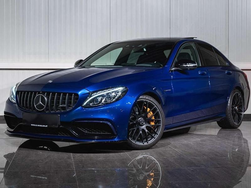Gebraucht Mercedes C63S AMG AMG 510 PS (375 kW) 2018 Blau Limousine