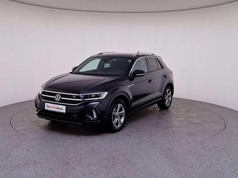 Gebraucht VW T-Roc R-line 150 PS (110 kW) 2022 Schwarz  metallicperleffektno SUV