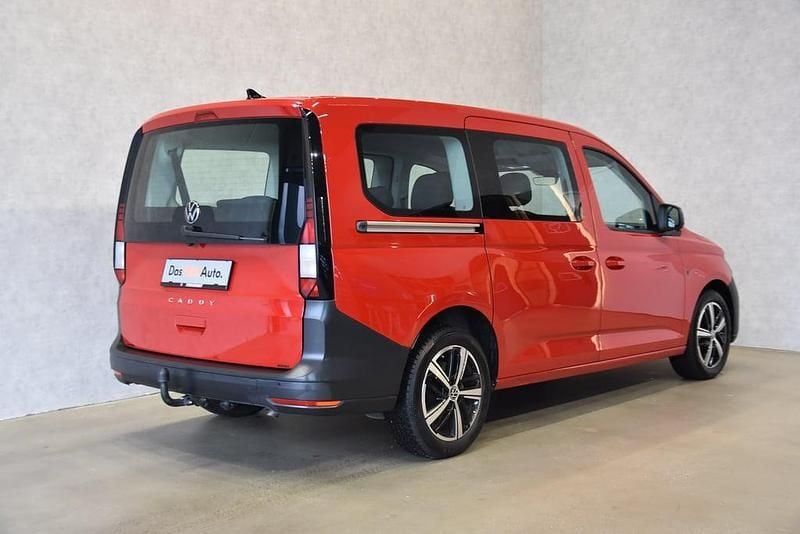 Gebraucht VW Caddy Maxi 122 PS (89 kW) 2021 Mittelrot  normal Van / Kleinbus