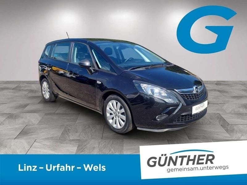 Gebraucht Opel Zafira Tourer Edition 140 PS (102 kW) 2012 Schwarz Van / Kleinbus