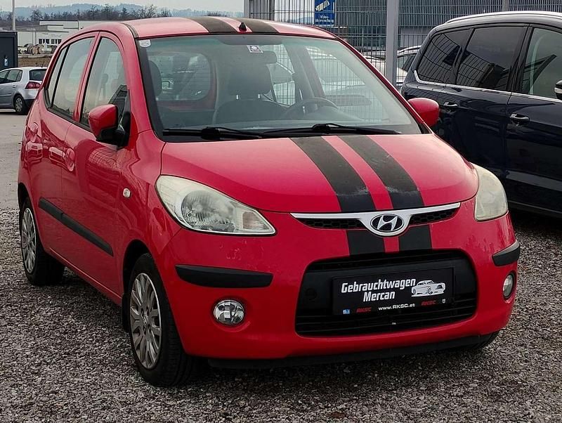 Gebraucht Hyundai i10 67 PS (49 kW) 2009 Rot Kleinwagen