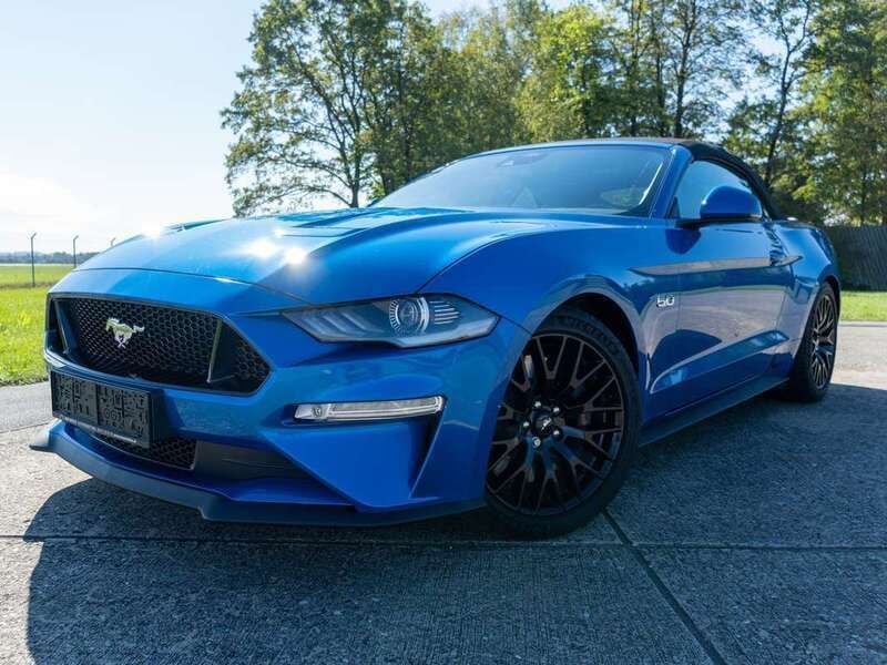 Blau Gebraucht 2021 Ford Mustang GT Cabrio | € 66.666 (Fairer Preis) - Bild 1/4