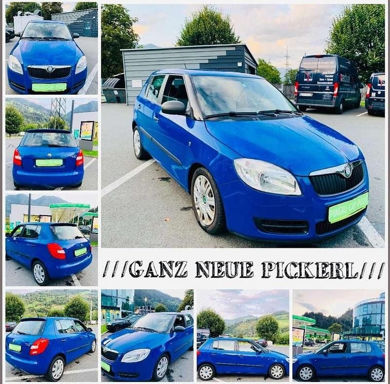 Gebraucht Skoda Fabia Clever 69 PS (50 kW) 2009 Blau Kleinwagen