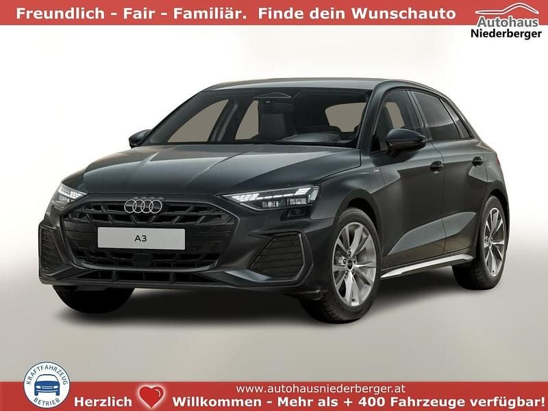 Neu Audi A3 S-Line 204 PS (150 kW) 2025 Grau Limousine