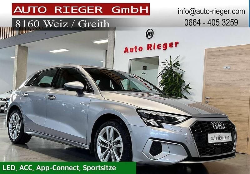 Gebraucht Audi A3 Advanced 150 PS (110 kW) 2023 Silber Kleinwagen