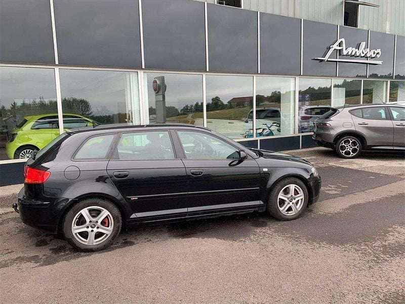 Gebraucht Audi A3 Sportback S-Line 170 PS (125 kW) 2006 Schwarz Kleinwagen