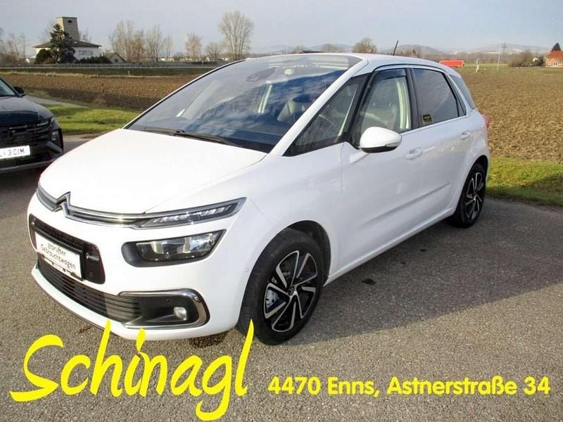 Weiß Gebraucht 2019 Citroën C4 SpaceTourer PureTech Van / Kleinbus | € 16.990 (Fairer Preis) - Bild 1/4