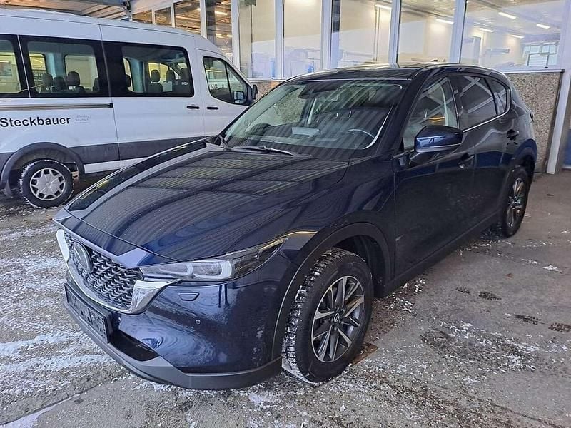 Gebraucht Mazda CX-5 194 PS (142 kW) 2022 Blau SUV