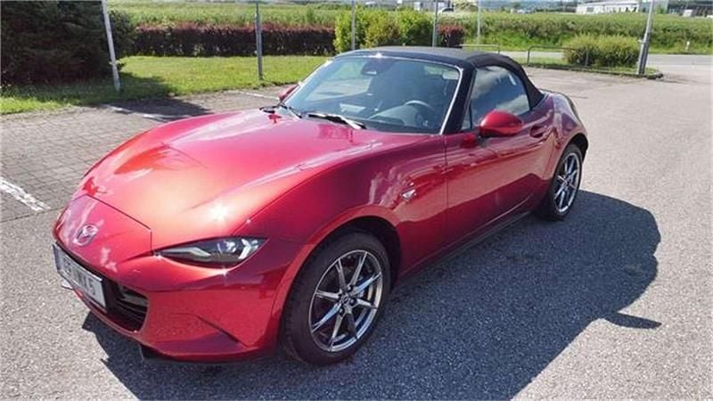 Rot Gebraucht 2025 Mazda MX5 Exclusive-Line Cabrio | € 33.660 (Fairer Preis) - Bild 1/4
