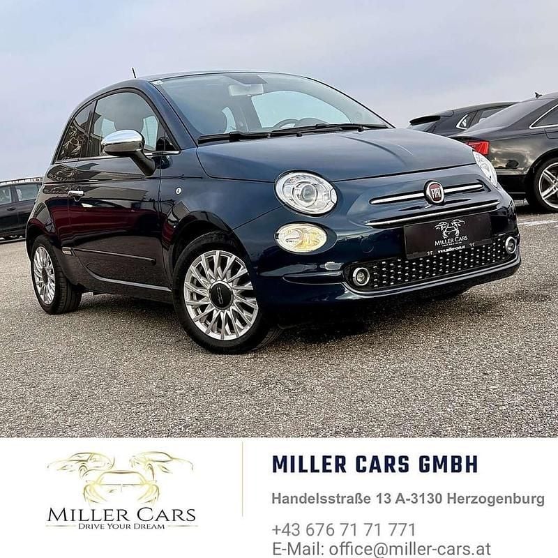 Gebraucht Fiat 500 Mirror 69 PS (50 kW) 2017 Blau Limousine