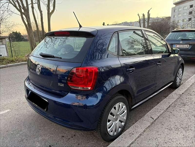 Gebraucht VW Polo Comfortline 90 PS (66 kW) 2009 Blau Kleinwagen