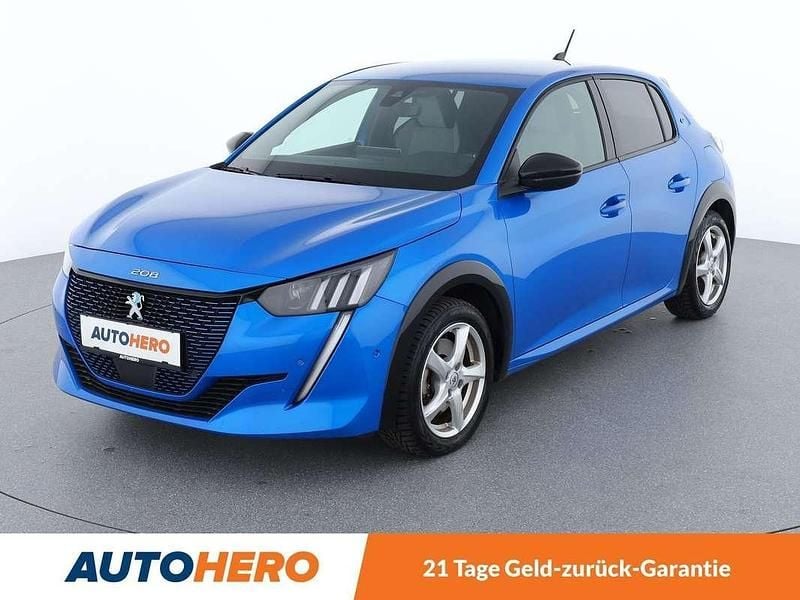 Blau Gebraucht 2020 Peugeot e-208 GT Kleinwagen | € 16.490 (Etwas zu teuer) - Bild 1/3
