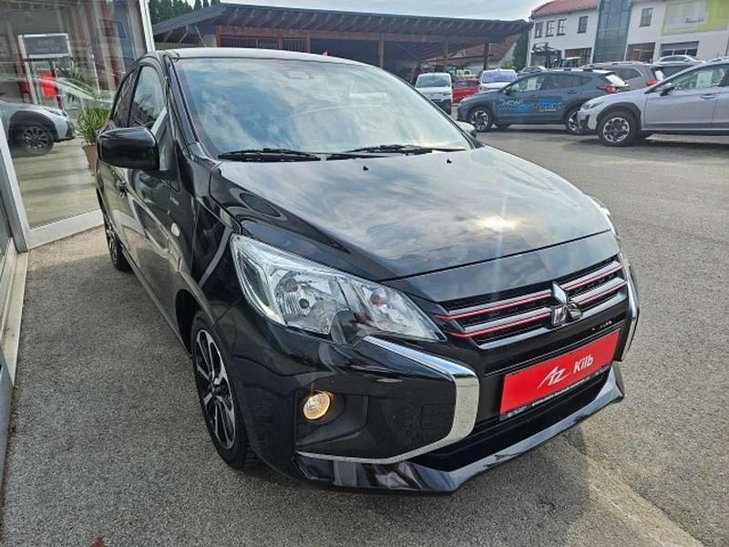 Gebraucht Mitsubishi Space Star Invite 71 PS (52 kW) 2022 Schwarz Kleinwagen