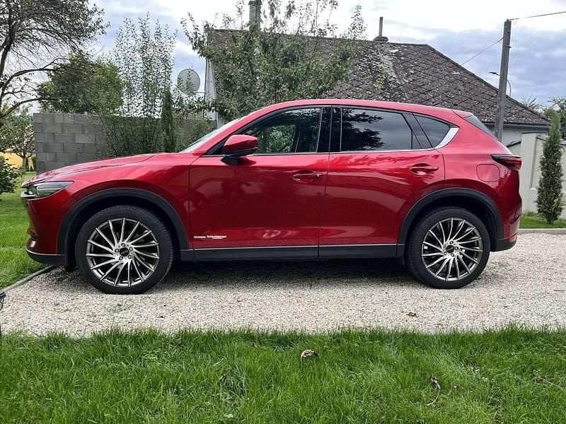 Gebraucht Mazda CX-5 184 PS (135 kW) 2019 Rot SUV