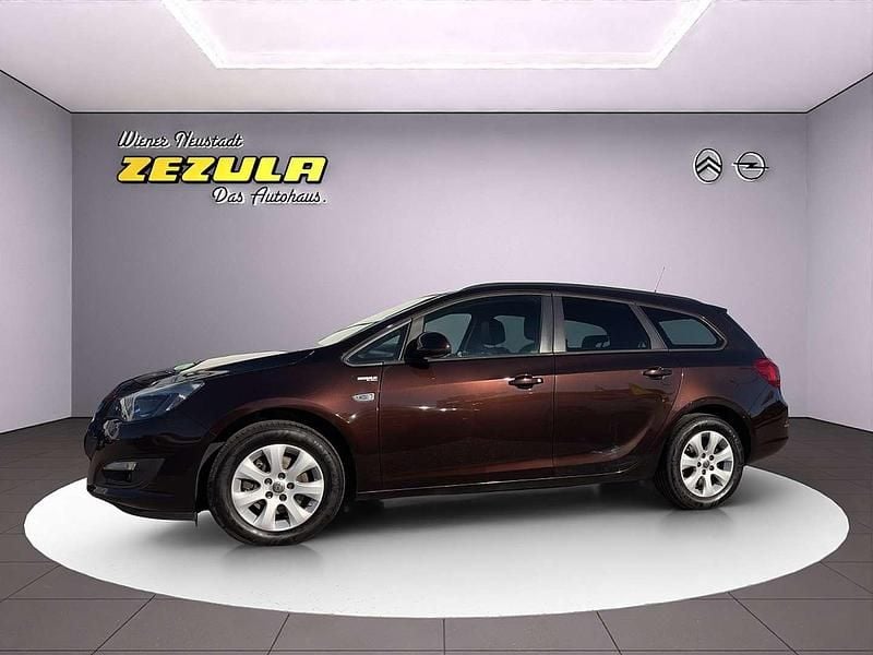 Gebraucht Opel Astra Edition 110 PS (80 kW) 2015 Braun Limousine