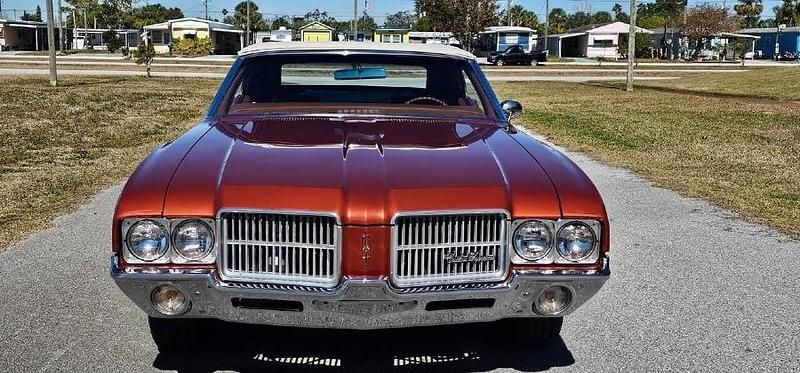 Gebraucht Oldsmobile Cutlass 310 PS (228 kW) 1971 Orange Cabrio