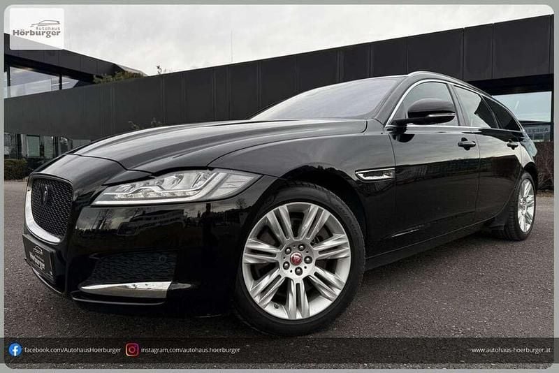 Gebraucht Jaguar XF Sportbrake Portfolio 241 PS (177 kW) 2018 Schwarz Kombi