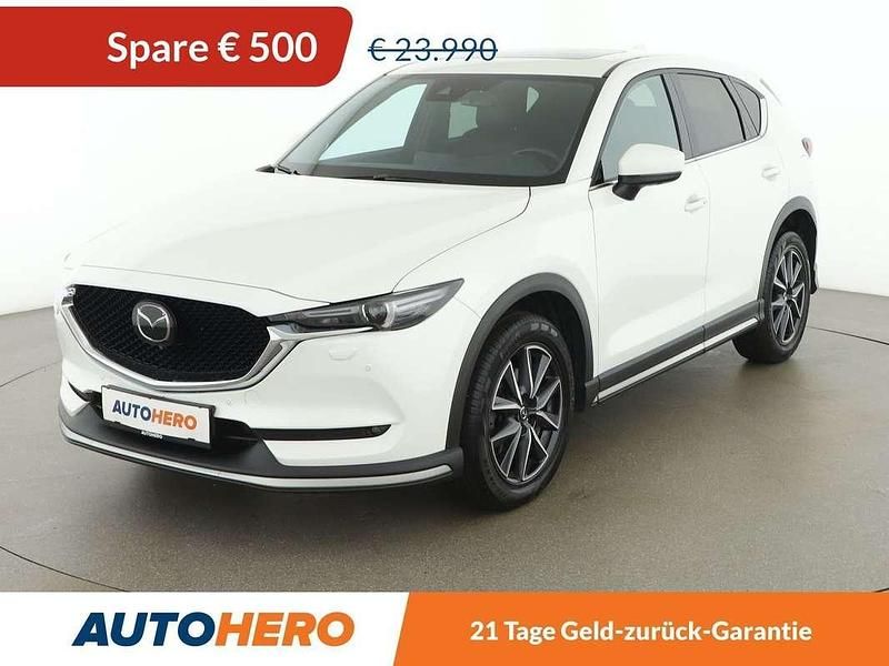 Weiß Gebraucht 2019 Mazda CX-5 Takumi-Line SUV | € 23.490 (Fairer Preis) - Bild 1/3
