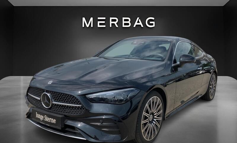 Schwarz Gebraucht 2024 Mercedes CLE220 AMG line Coupé | € 59.990 (Fairer Preis) - Bild 1/4