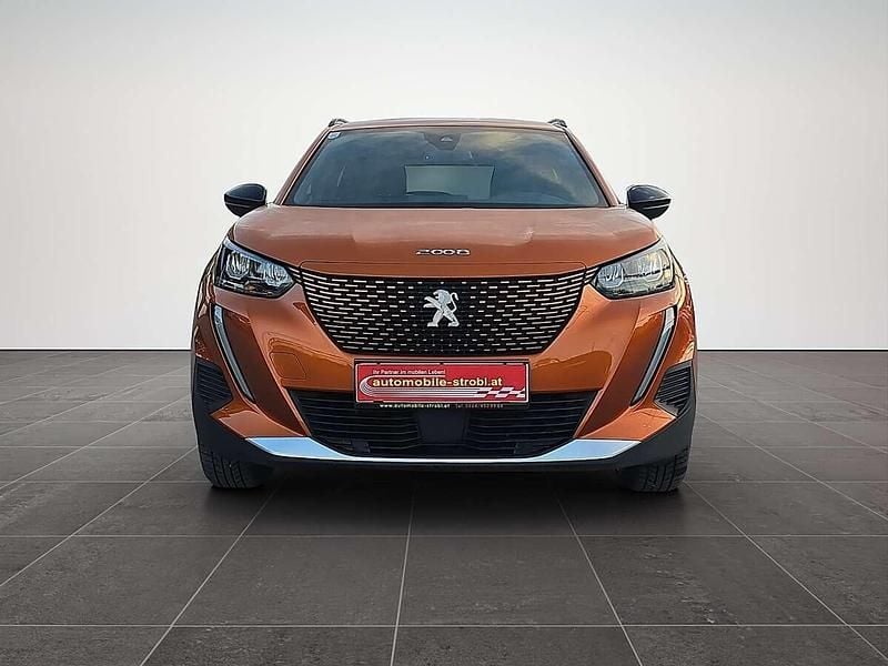 Gebraucht Peugeot e-2008 Allure 100 kW (136 PS) 2023 Orange SUV