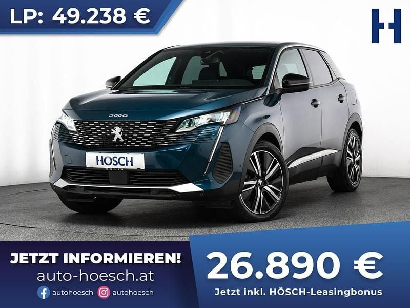 Blau Gebraucht 2024 Peugeot 3008 Allure SUV | € 27.890 (Fairer Preis) - Bild 1/4