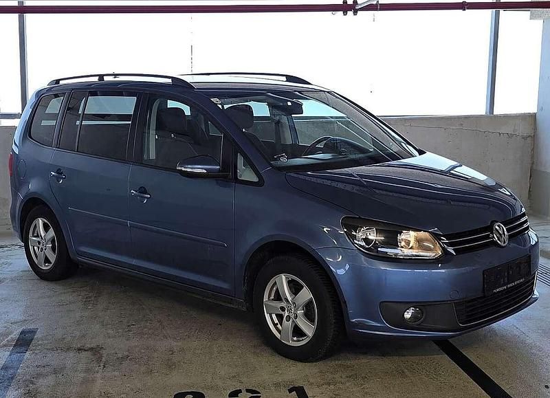 Gebraucht VW Touran 105 PS (77 kW) 2014 Blau Van / Kleinbus