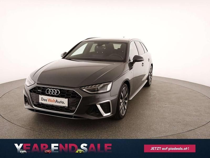 Dunkelgrau metallicperleffekt Gebraucht 2022 Audi A4 S-Line Kombi | € 40.890 (Etwas zu teuer) - Bild 1/4