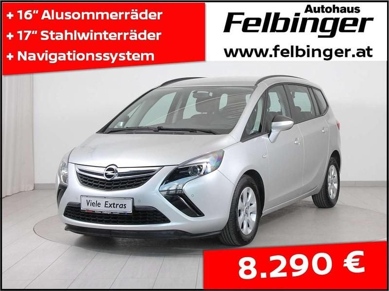 Silber Gebraucht 2013 Opel Zafira Tourer Edition Van / Kleinbus | € 8.290 (Fairer Preis) - Bild 1/4
