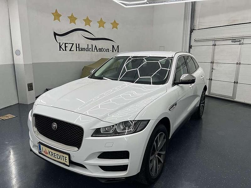 Weiß Gebraucht 2018 Jaguar F-Pace Prestige SUV | € 20.990 (Guter Preis) - Bild 1/4