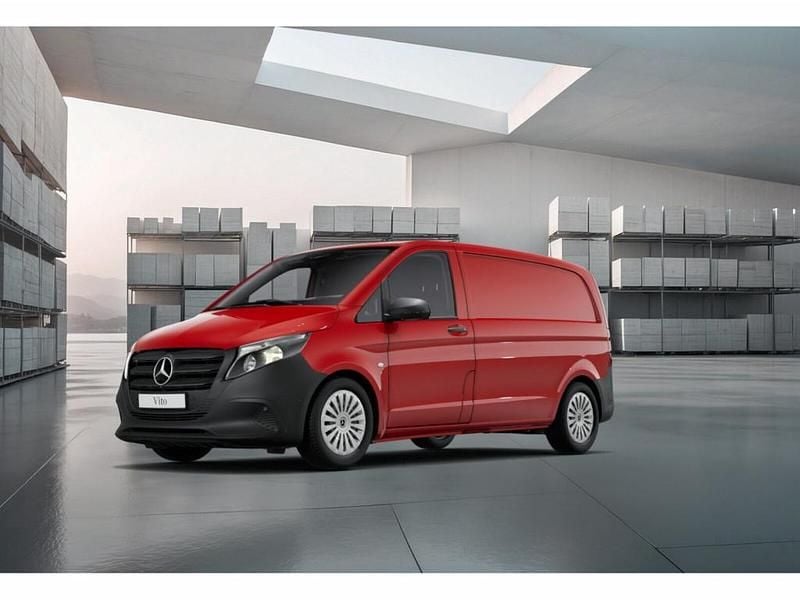 Rot Gebraucht 2025 Mercedes Vito Van / Kleinbus | € 52.788 (Etwas zu teuer) - Bild 1/4