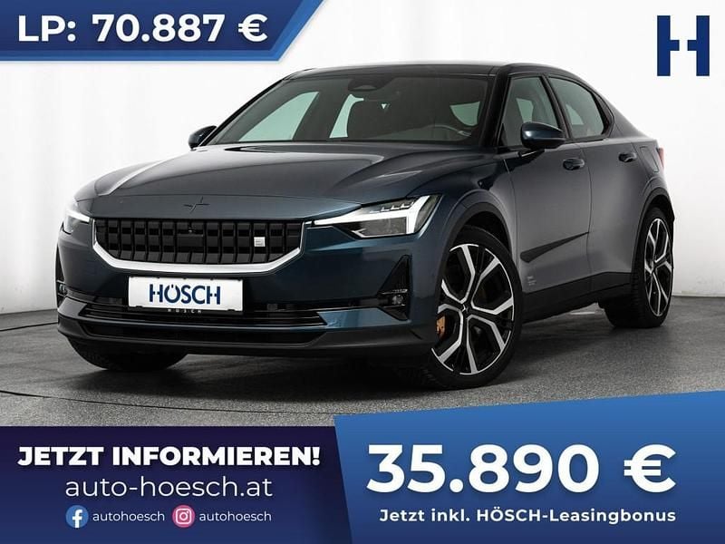 Blau Gebraucht 2023 Polestar 2 Performance Kleinwagen | € 37.390 (Superpreis) - Bild 1/4