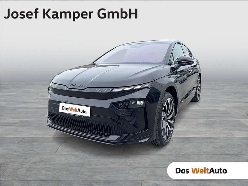 Schwarz metallicperleffektno Neu 2025 Skoda Enyaq iV SportLine SUV | € 55.990 (Fairer Preis) - Bild 1/4