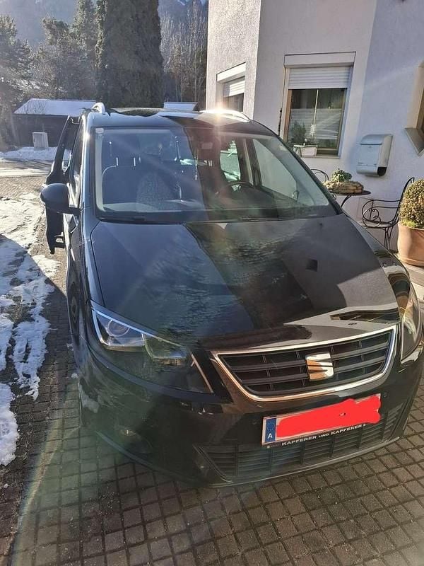 Gebraucht Seat Alhambra Business 116 PS (85 kW) 2016 Schwarz Van / Kleinbus