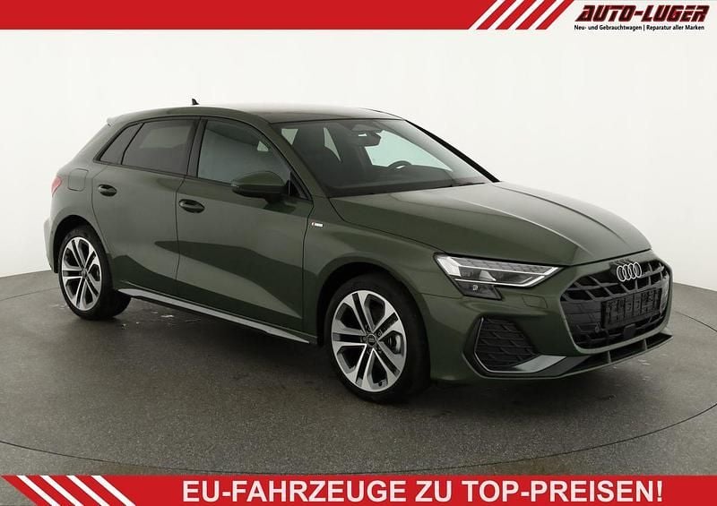 Neu Audi A3 S-Line 150 PS (110 kW) 2026 Distrikt grün metall Limousine