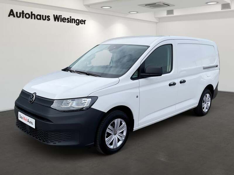 Weiss normal Gebraucht 2024 VW Caddy Maxi Van / Kleinbus | € 27.890 (Teuer) - Bild 1/4