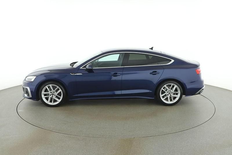Gebraucht Audi A5 Sportback S-Line 163 PS (119 kW) 2021 Blau Kleinwagen